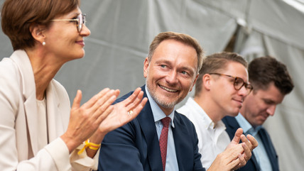 Stark-Watzinger, Christian Lindner in Hessen