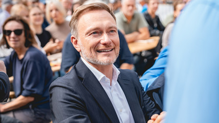 Christian Lindner im Gespräch