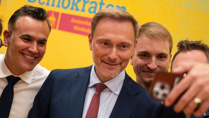 Stefan Naas, Christian Lindner Selfie