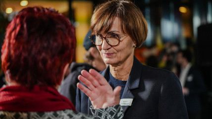 Bettina Strak-Watzinger im Gespräch