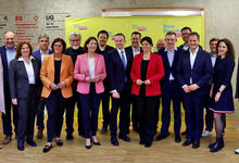 Der neu gewählte Landesvorstand der FDP Rheinland-Pfalz