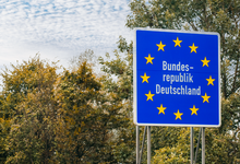 Landesgrenze zur Bundesrepublik Deutschland