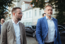 Zyon Braun und Christian Lindner