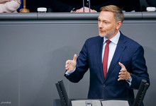 Christian Lindner bei der Einbringung Bundeshaushalt 2025