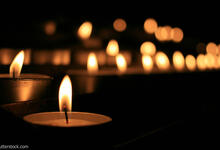 Kerze, Gedenken