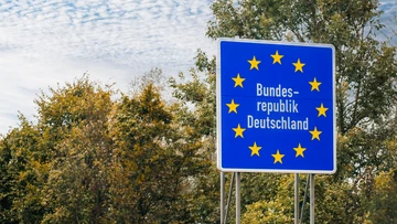 Landesgrenze zur Bundesrepublik Deutschland