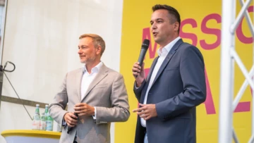 Christian Lindner und Robert Malorny